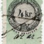 (I.B) Austria/Hungary Revenue : Stempelmarke 4Kr