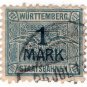 (I.B) Germany Railway : Württemburg Parcels 1M