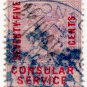 (I.B) QV Revenue : Consular Service 75c on 8d OP