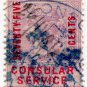 (I.B) QV Revenue : Consular Service 75c on 8d OP