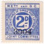 (I.B) Metropolitan & Great Central Joint Committee Railway : Letter Stamp 2d