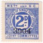 (I.B) Metropolitan & Great Central Joint Committee Railway : Letter Stamp 2d