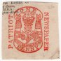 (I.B) QV Revenue : Newspaper Duty 1d (Patriot)