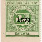 (I.B) Pembroke & Tenby Railway : Letter Stamp 2d