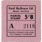 (I.B) Cinderella Collection : David MacBrayne Motor Services - Parcel 5/8d