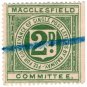 (I.B) Macclesfield Committee Railway : Letter Stamp 2d