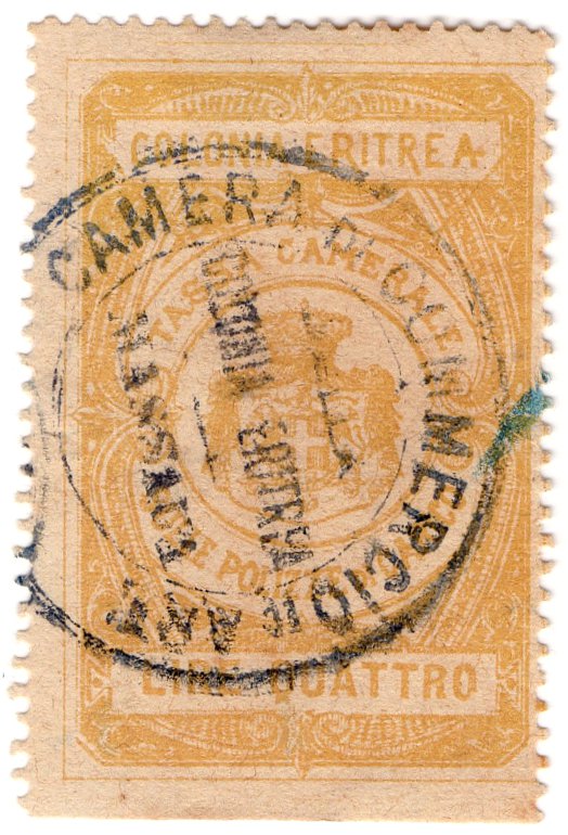 (I.B) Italy (Eritrea) Revenue : Polizze de Carico 4L (Police)