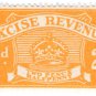 (I.B) Excise Revenue : 2&Acirc;&frac12;d Pale Orange (1934)