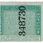 (I.B) United Kingdom Electric Telegraph Co : Message 1/6d