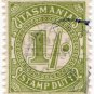 (I.B) Australia - Tasmania Revenue : Stamp Duty 1/- (underprint)