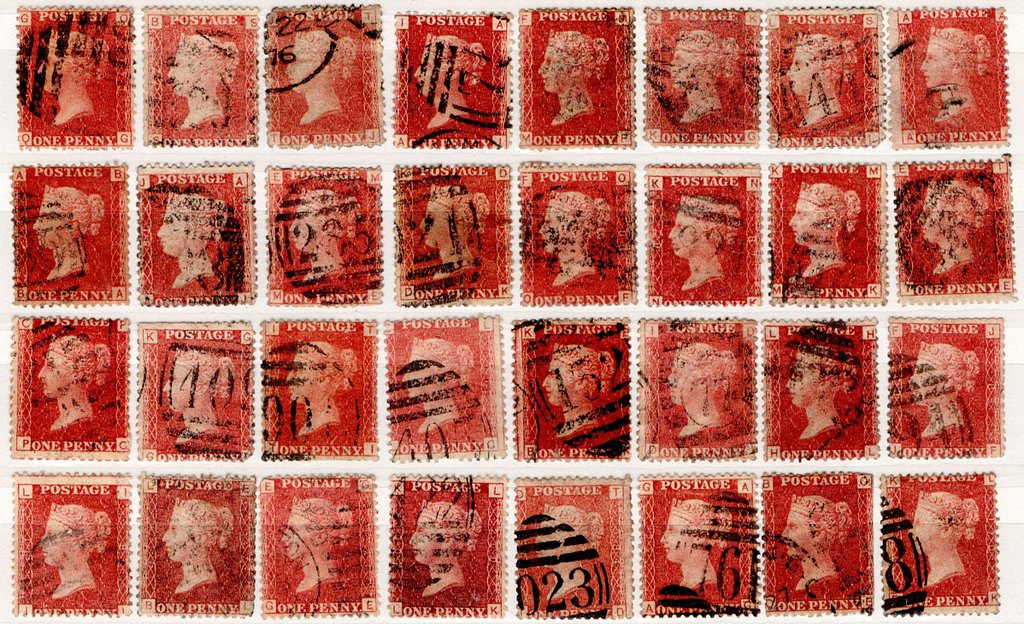 (I.B) QV Postal : SG 43 Collection