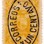 (I.B) Ecuador Revenue : 25c Yellow with 1c Postal OP