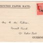 (I.B) Guernsey Postal : German Occupation Postcard 1d (1945)