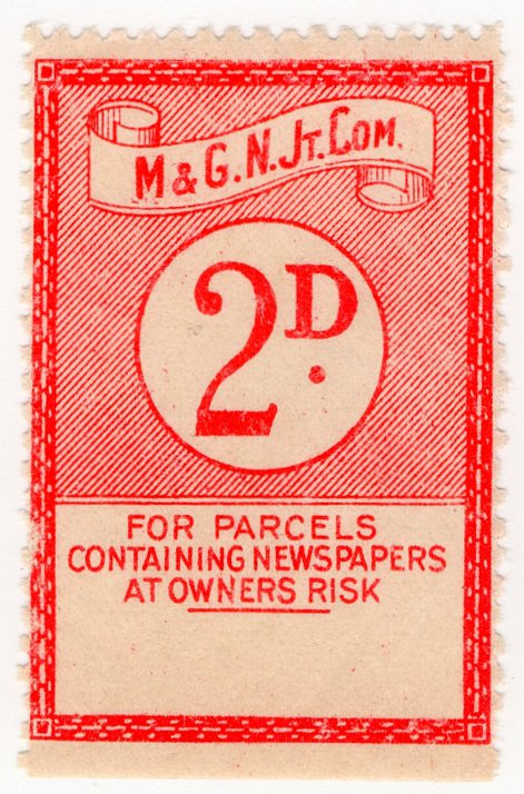 (I.B) Midland & Great Northern Joint Railway : Newspaper 2d