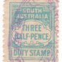 (I.B) Australia - South Australia Revenue : Stamp Duty 1½d