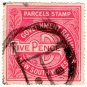 (I.B) Australia - NSW Railways : Parcel Stamp 5d