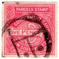 (I.B) Australia - NSW Railways : Parcel Stamp 5d