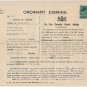 (I.B) George V Revenue : County Courts Ireland 2/6d (complete document)