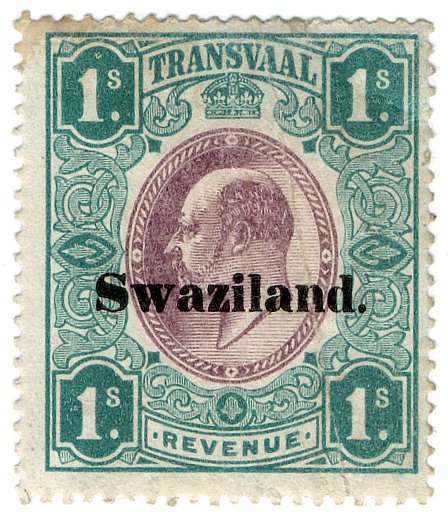 (I.B) Swaziland Revenue : Duty 1/-