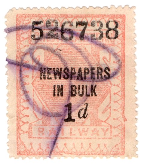 (I.B) Great Eastern Railway : Newspapers 1d