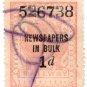 (I.B) Great Eastern Railway : Newspapers 1d