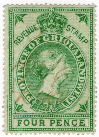 (I.B) Griqualand West Revenue : Duty 4d