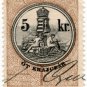 (I.B) Austria/Hungary Revenue : Stempelmarke 5kr