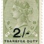 (I.B) QV Revenue : Transfer Duty 2/- (1892)