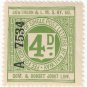 (I.B) Southern & LMS Railway (Somerset & Dorset) : Letter 4d