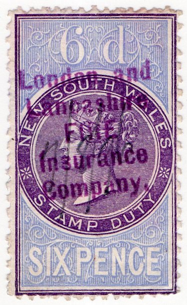(I.B) Australia - NSW Revenue : Stamp Duty 6d (pre-cancel)