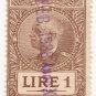 (I.B) Italy (Eritrea) Revenue : Duty Stamp 1L
