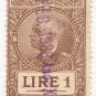 (I.B) Italy (Eritrea) Revenue : Duty Stamp 1L