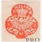 (I.B) QV Revenue : Ireland Impressed Duty 1d