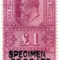 (I.B) Edward VII Revenue : Probate £1