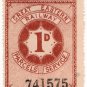 (I.B) Great Eastern Railway : Parcels 1d