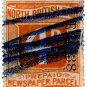 (I.B) North British Railway : Newspaper Parcel 4d