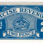 (I.B) Excise Revenue : 2d Blue (1925)
