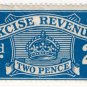 (I.B) Excise Revenue : 2d Blue (1925)