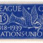 (I.B) Cinderella Collection : League of Nations Union 1/-