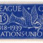 (I.B) Cinderella Collection : League of Nations Union 1/-