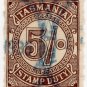 (I.B) Australia - Tasmania Revenue : Stamp Duty 5/- (1931)
