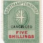 (I.B) Northamptonshire Revenue : Court Fees 5/-