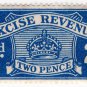 (I.B) Excise Revenue : 2d Ultramarine (1916)