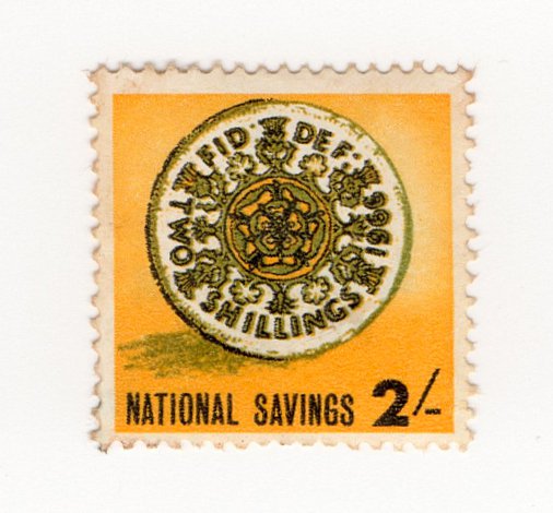(I.B) National Savings : Florin 2/-