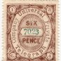 (I.B) Universal Telegraph Company : 6d Brown & Green