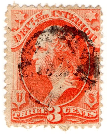 (I.B) US Postal Service : Department of The Interior 3c