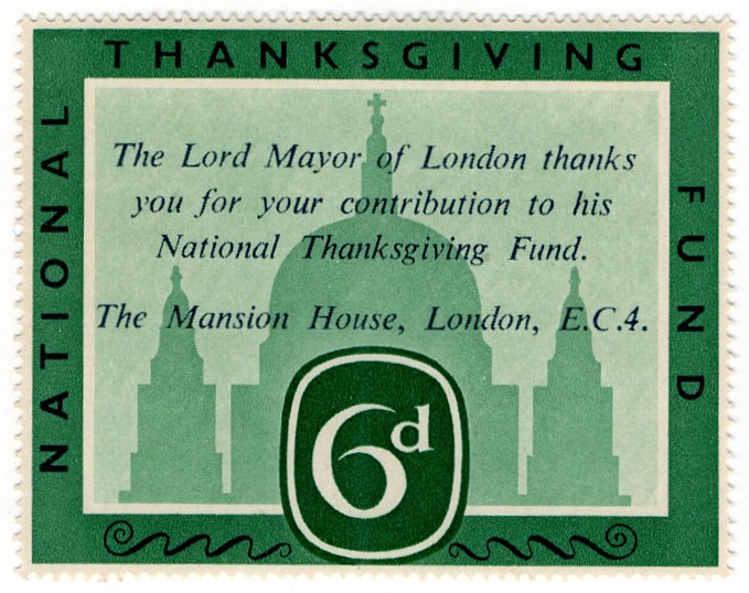 (I.B) Cinderella Collection : National Thanksgiving Fund 6d