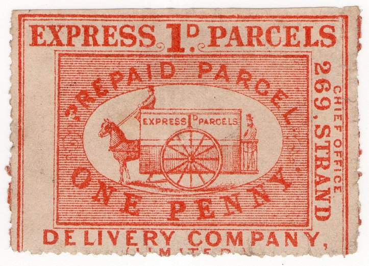 (I.B) Cinderella Collection : Express Parcels 1d (London)