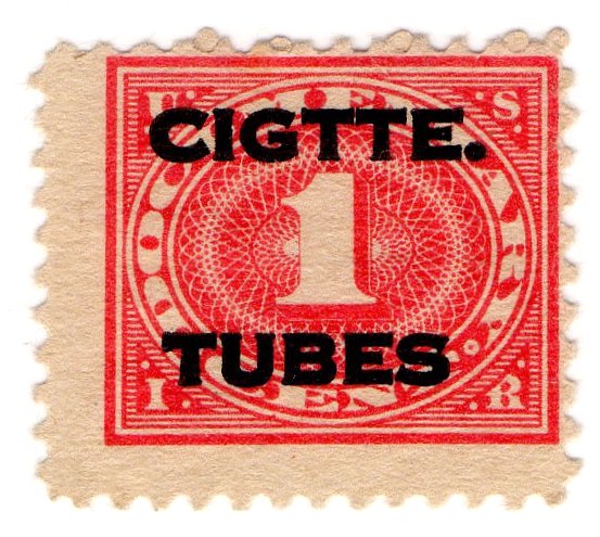 (I.B) US Revenue : Cigarette Duty 1c (Tubes)