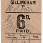 (I.B) South Eastern & Chatham Railway : Parcel 6d (Gillingham)